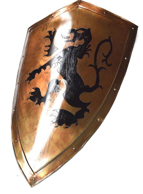Medieval Armor Shield | Vintage Knight Shield Replica | Antique Finish | Decorative Wall Collectible