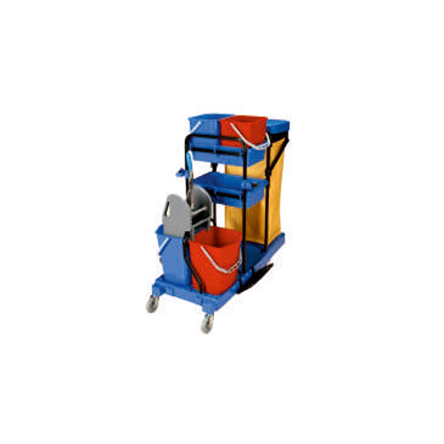 SSHK-WT-60 Double Bucket Mop Wringer Trolley