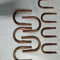 Copper U Bolt Clamp - Ec Grade Copper, Custom Size, Bright Polished | Double Nut Fastening, High Corrosion Resistance, Is/iec 61386 Compliant
