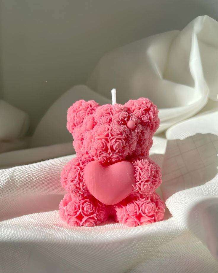 Scented teddy candle 