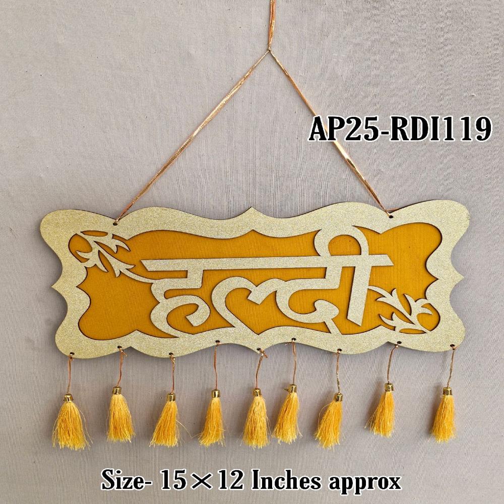 Haldi Decoration Event Hanging Items