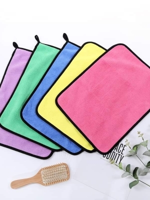 Microfiber cleaning cloth pack of 6