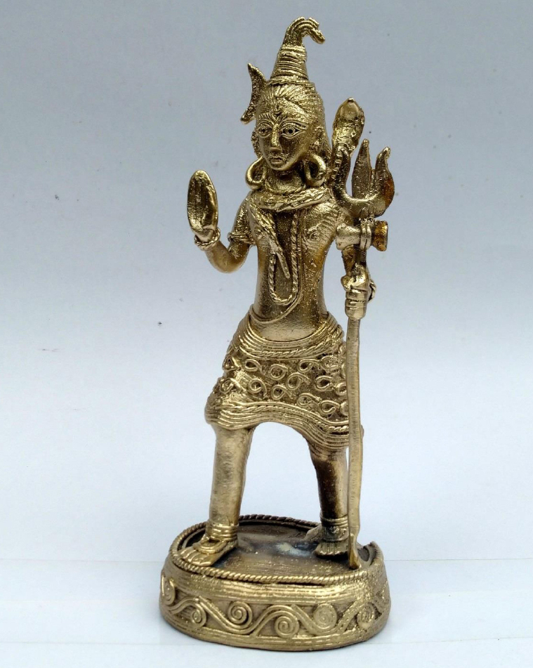 6 Inch Standing Shiv Ji Statue