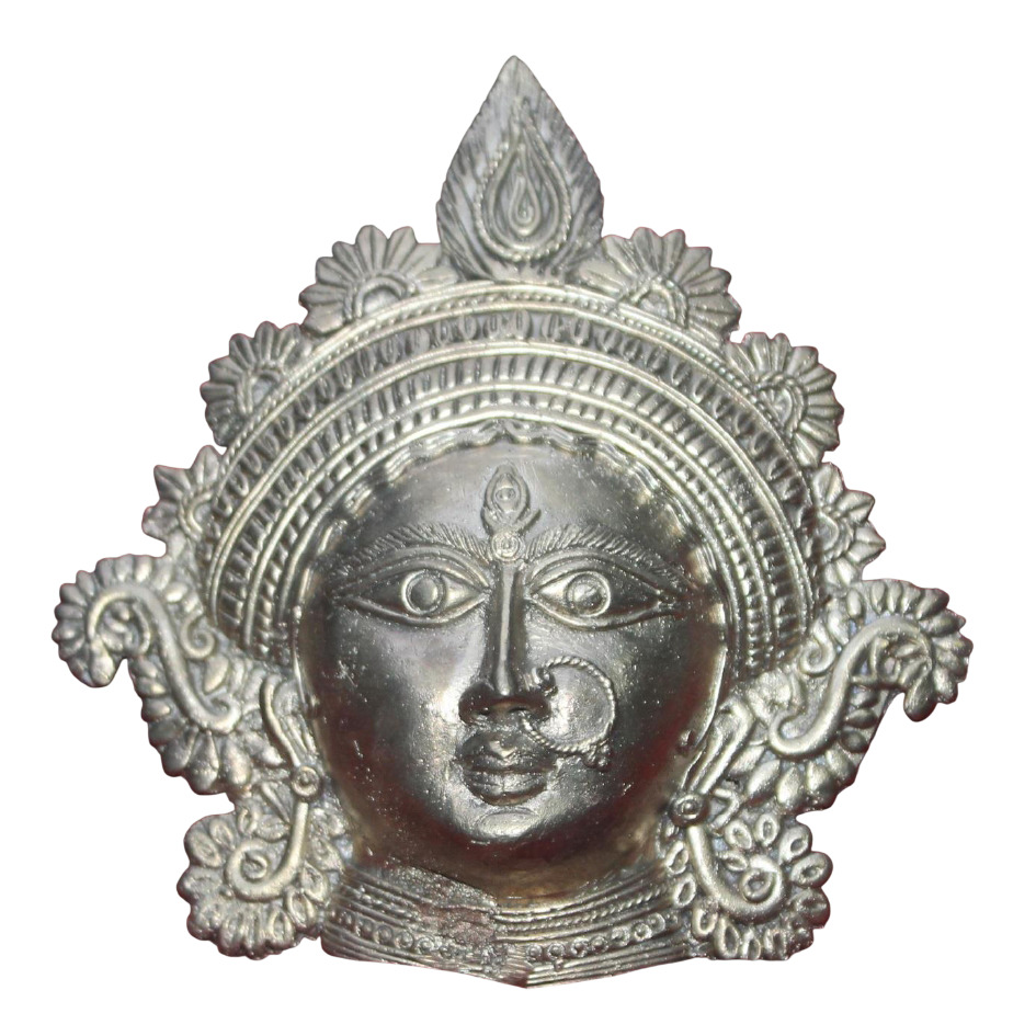 11.5 Inch Maa Durga Face Statue
