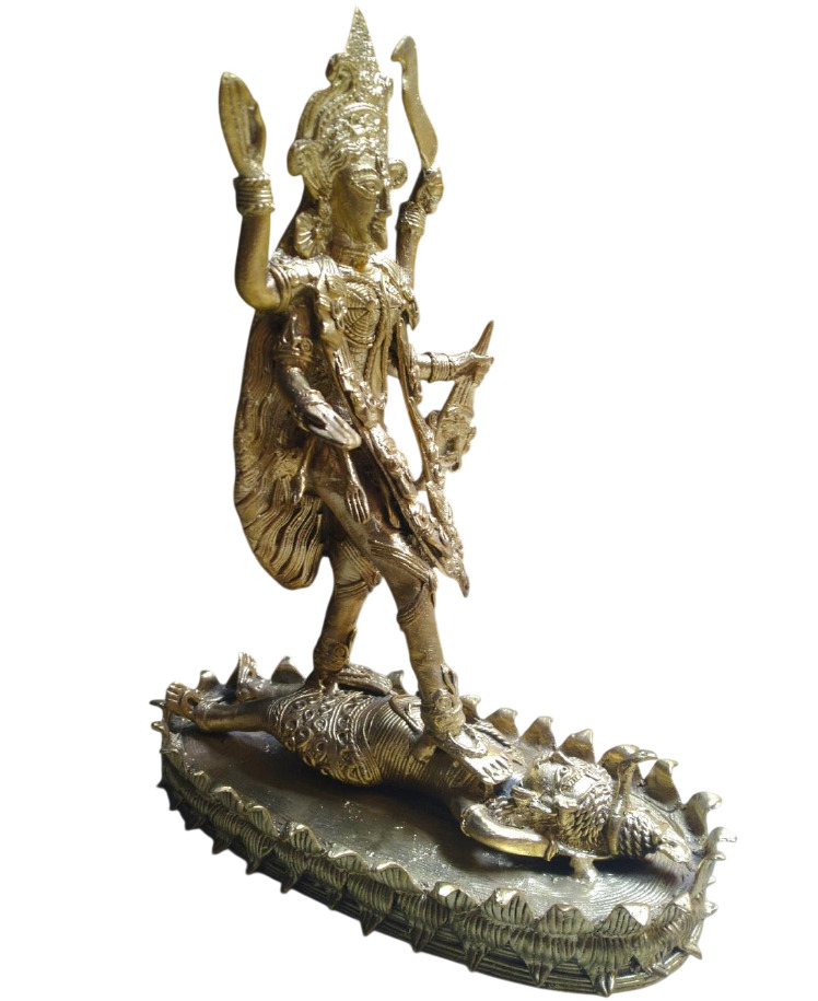 12 Inch Maa Kali Ji Statue