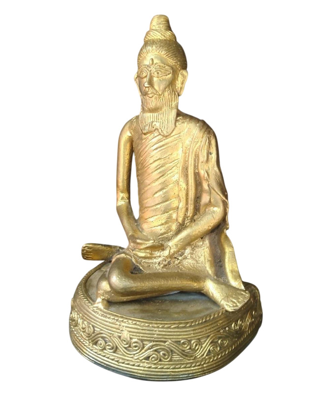 6 Inch Sitting Lokenath Ji Statue