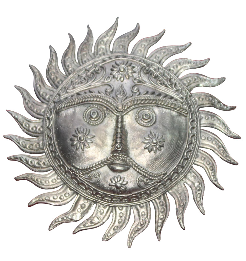 8 Inch Sun Plate Statue