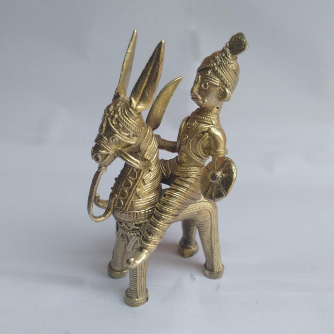 5.5 Inch Maharaja Horse Statue