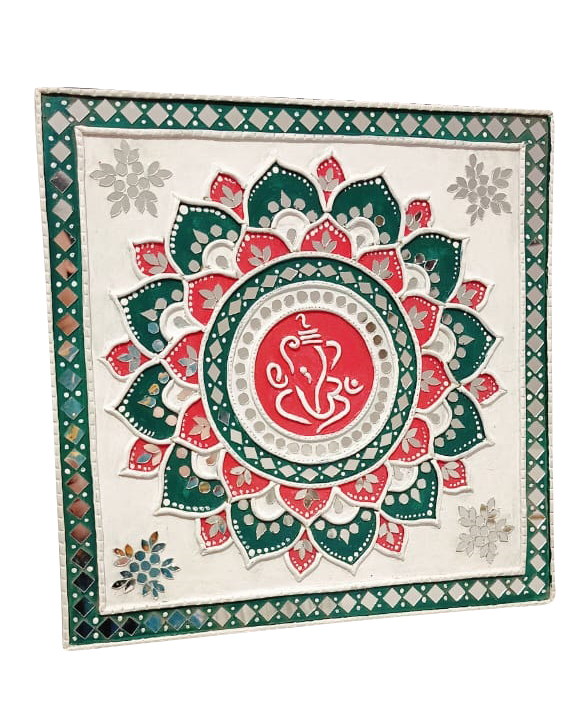 12 Inch Mud Mirror Lippan Wall Art