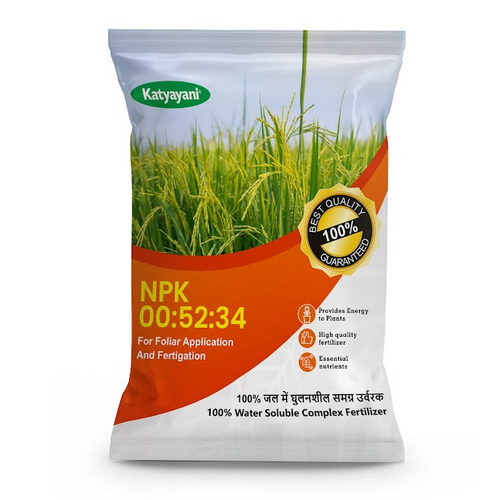 Npk 00-52-34 Mono Potassium Phosphate Water Soluble Fertilizer - Cas No: 7778-77-0