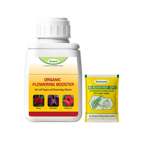 Flowering Booster Organic Fertilizer - Cas No: Not Applicable (Organic Compound)