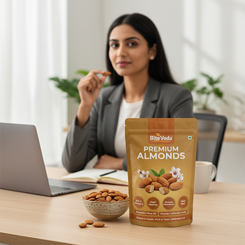 Bite Veda Natural Raw Almonds