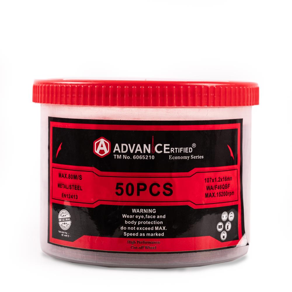 Advance 4 Cutting Wheel Eco Series - Color: Green Red Black