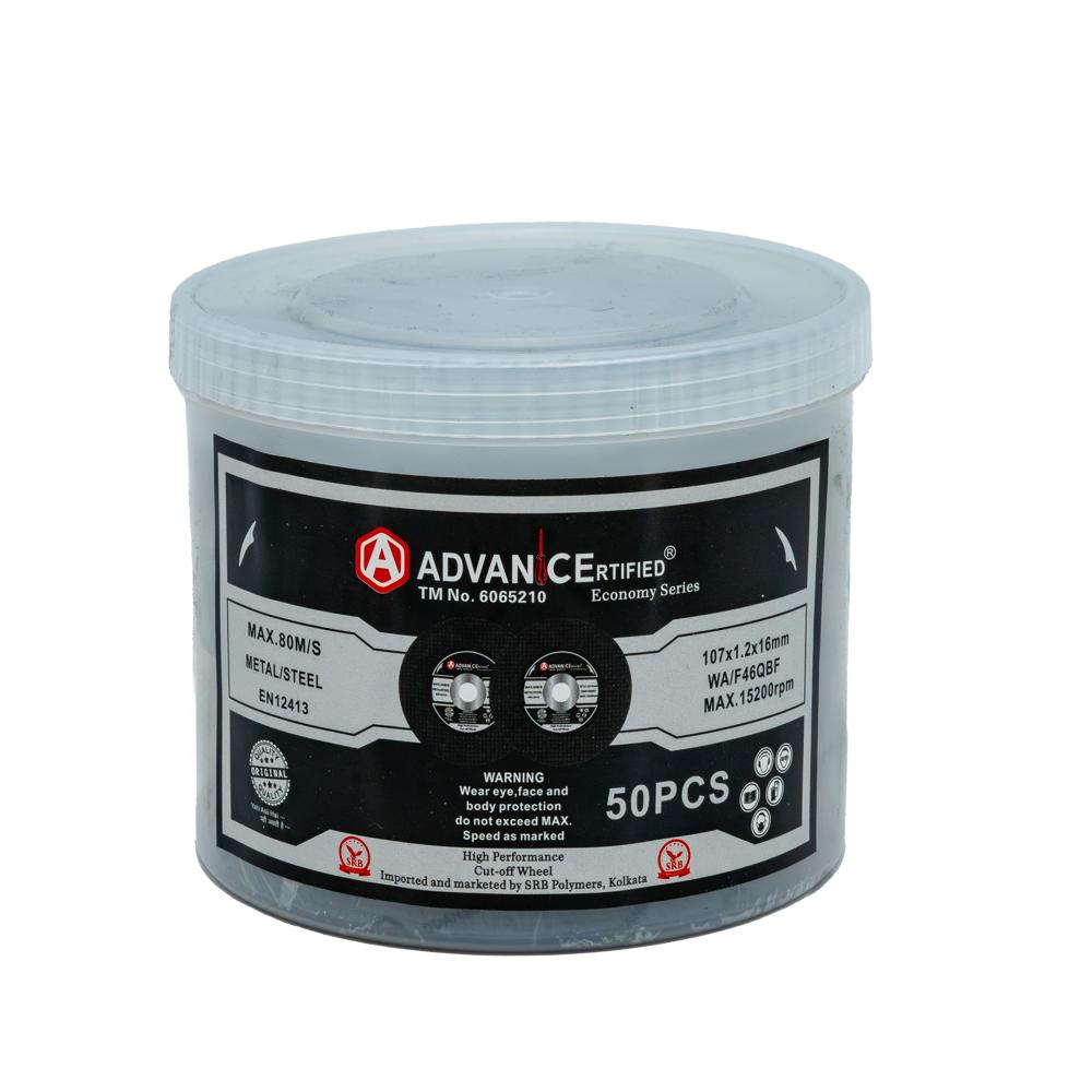 Advance 4 Cutting Wheel Eco Series - Color: Green Red Black