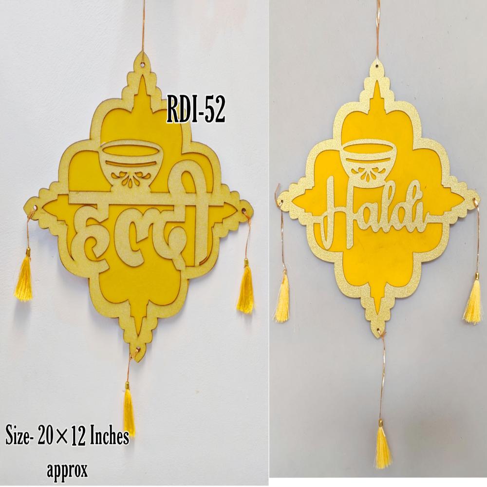 Haldi Decoration Event Items