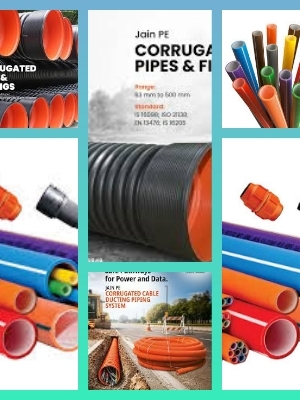 Jain corrugated & duct pipes