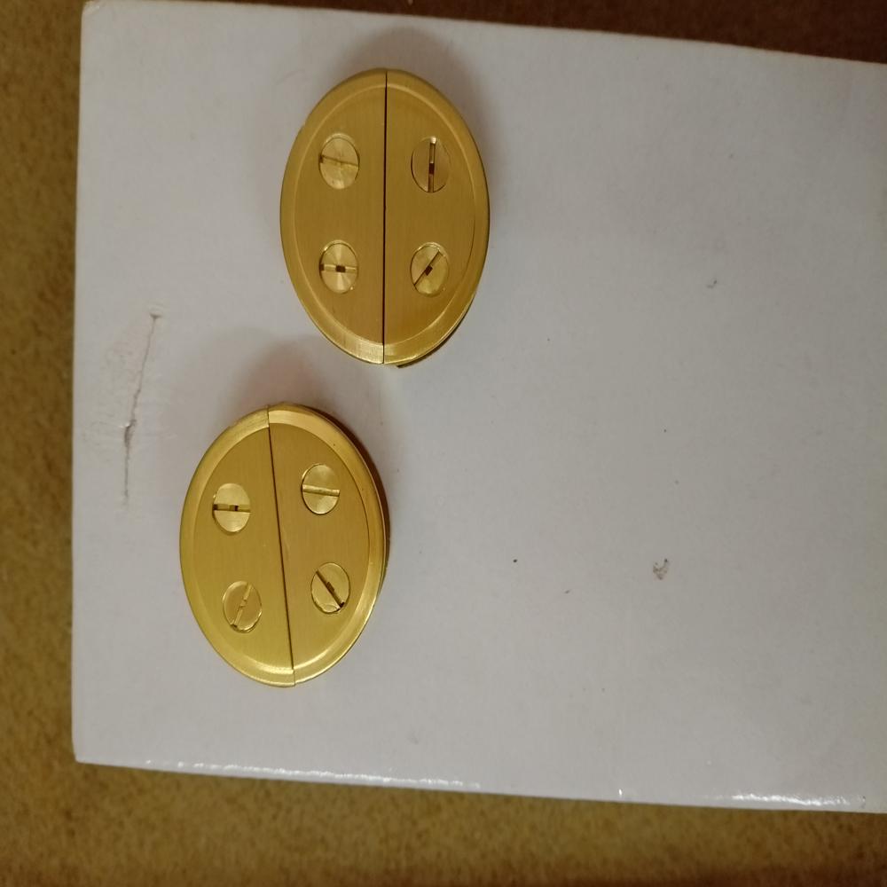 Brass D Brackets - Color: Any