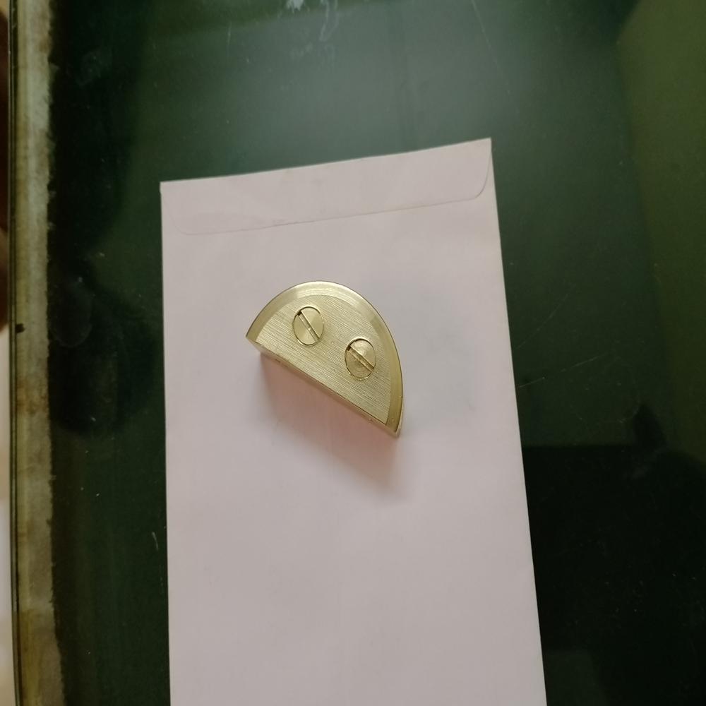 Brass D Brackets - Color: Any