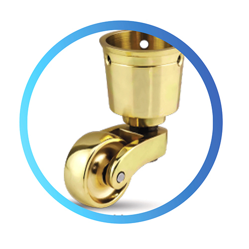 Brass Castor Wheel Material Brass