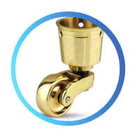 Brass Castor Wheel Material Brass