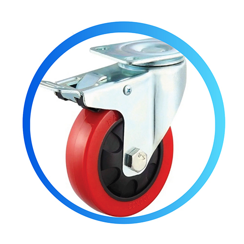 412 Wheel Material PVC-PU