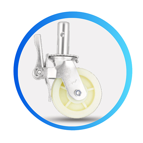 Scaffolding Castor (Stem) Wheel Material PP