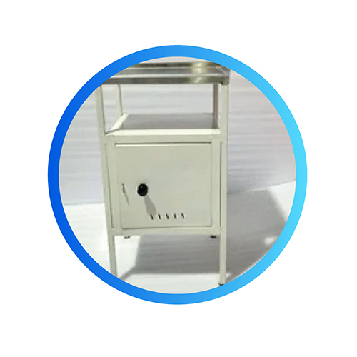 SS Body Bed Side Locker