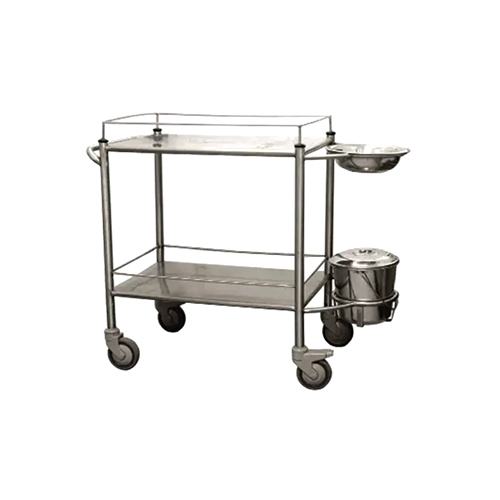 SS Body Dressing Trolley