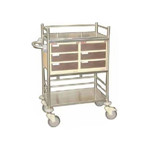 SS Body Medication Cart
