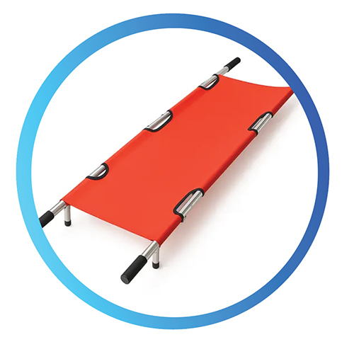 2 Fold Folding Stretcher