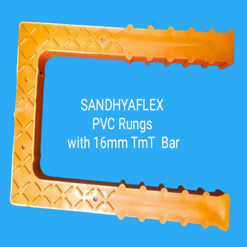 16mm DIa TMT Bar PVC Rungs