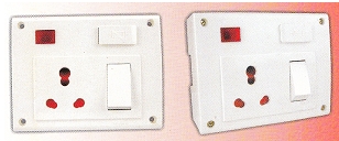 16AMP। जंक्शन बॉक्स के साथ 5 इन 1/3 इन 1