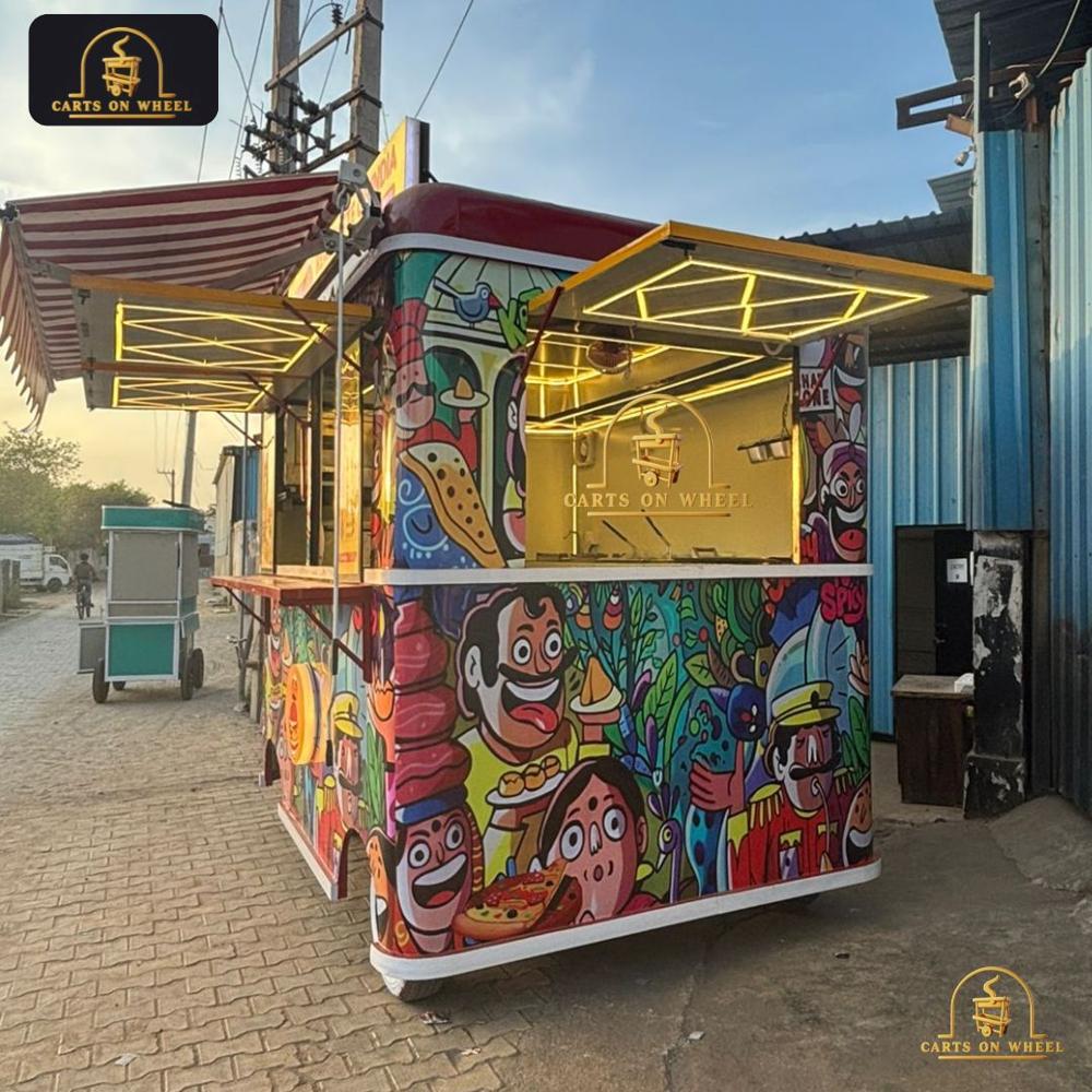  Hatke Vada Push Cart by Carts on Wheel