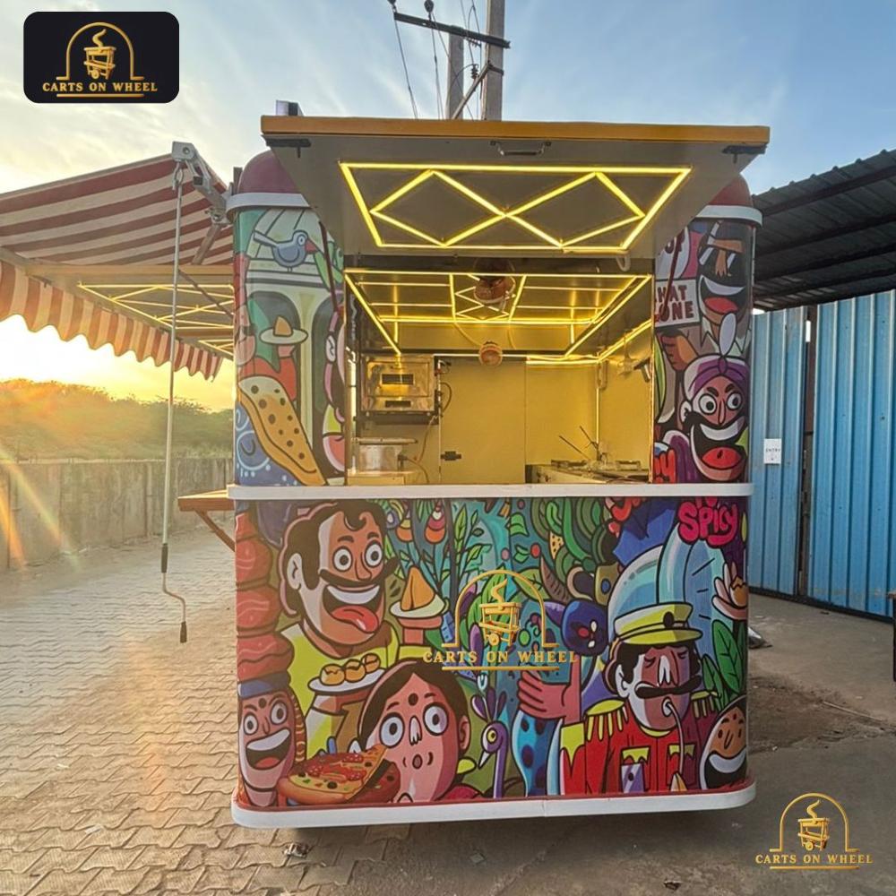  Hatke Vada Push Cart by Carts on Wheel