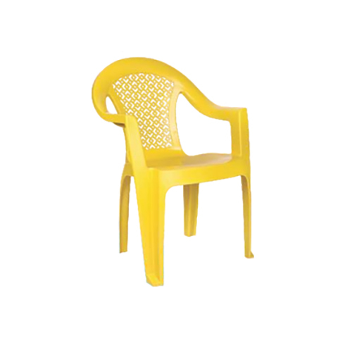 Yellow Color Apex Plastic Chair