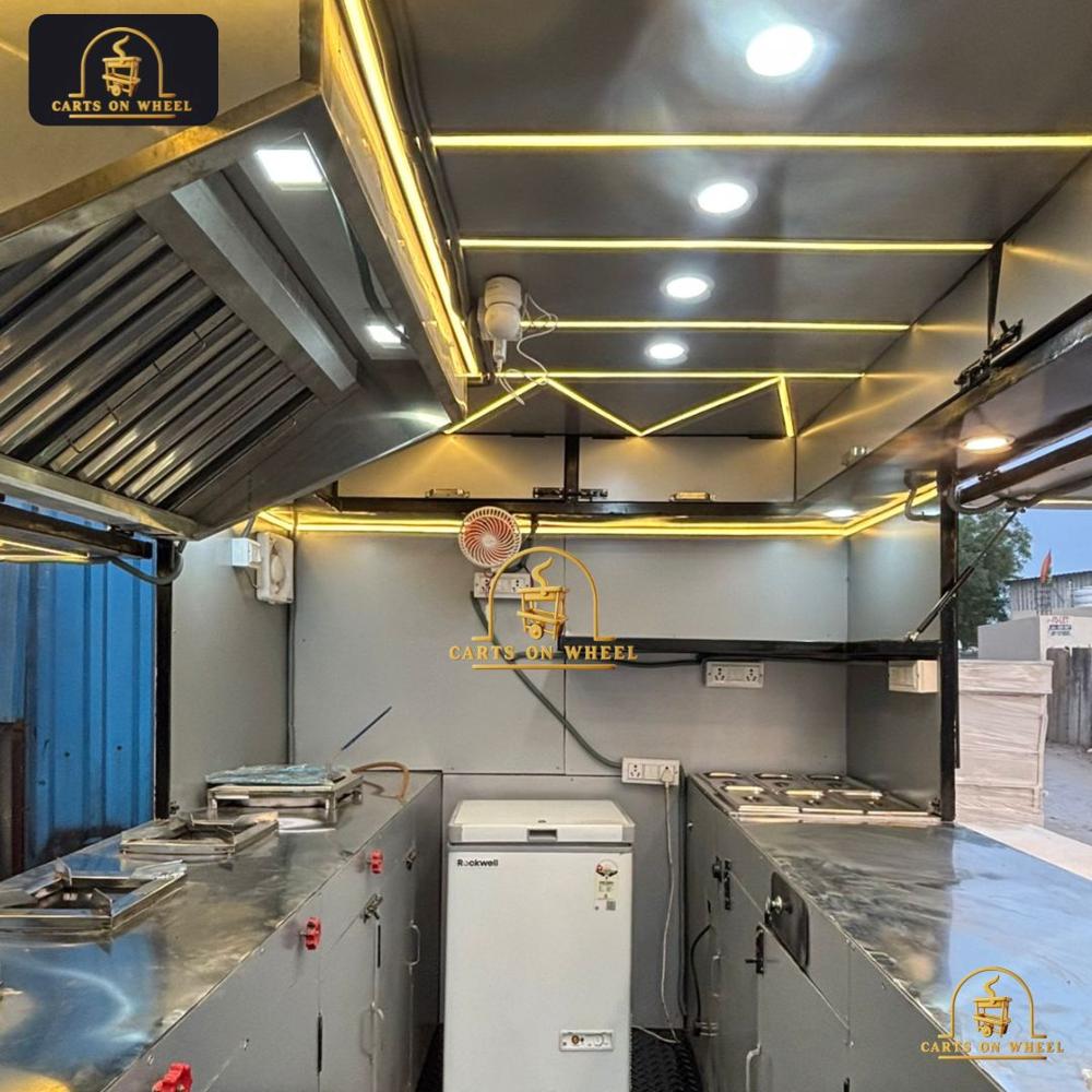 The Idli Story Kiosk Cart by Carts on Wheel