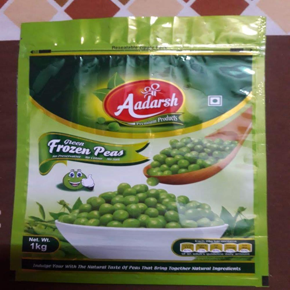 Pet Green Peas Pouch - Color: Green/transparent With Artwork