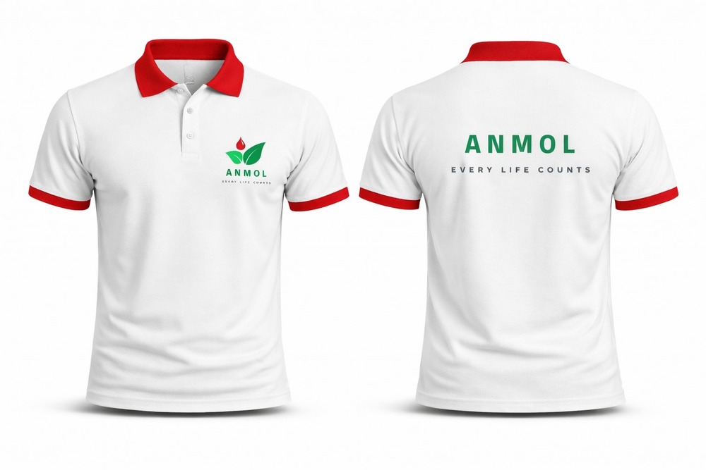 Mens Customized Collar T-Shirt