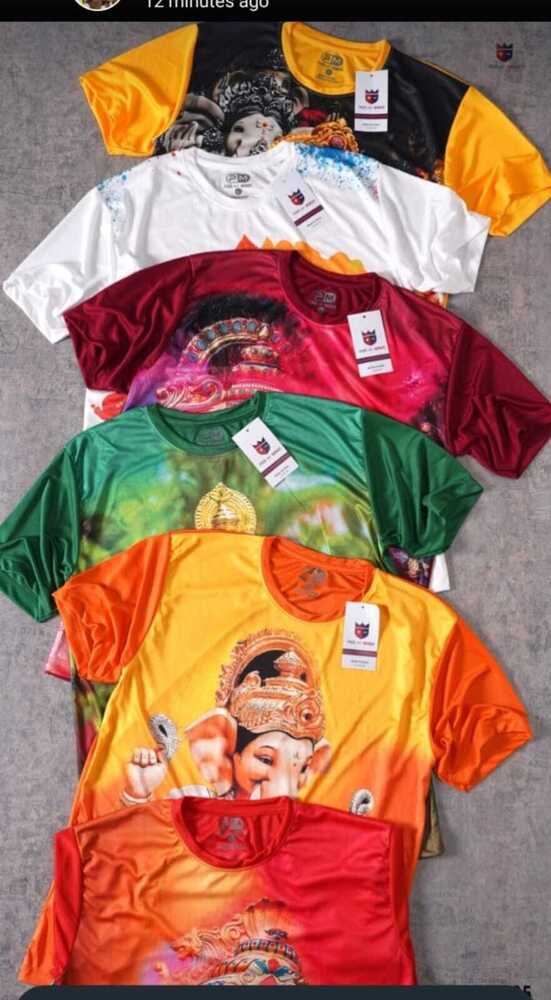 Mens Customized Collar T-Shirt