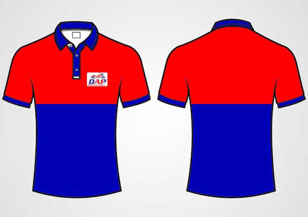 Mens Customized Collar T-Shirt