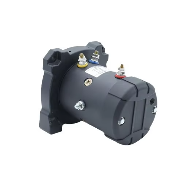 SP-HY61098 Permanent Magnet Brush DC Winch Hoist Motor 12V 1200W Brushing Motor