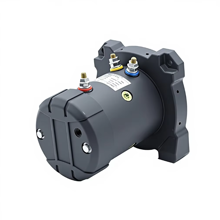 SP-HY61098 Permanent Magnet Brush DC Winch Hoist Motor 12V 1200W Brushing Motor