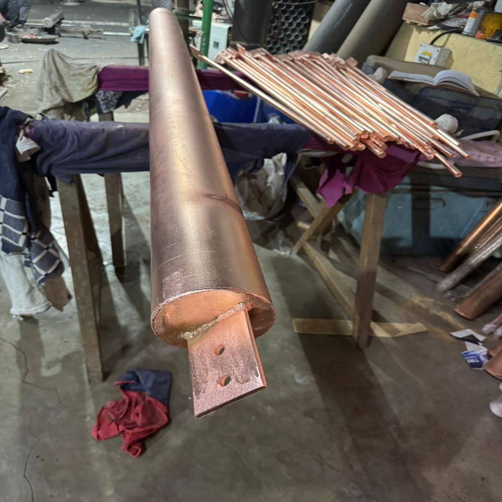 Pure Copper Pipe In Strip Earthing Electrode