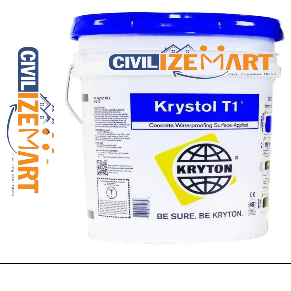 KRYSTOL T1 & T2 WATERPROOFING SYSTEM
