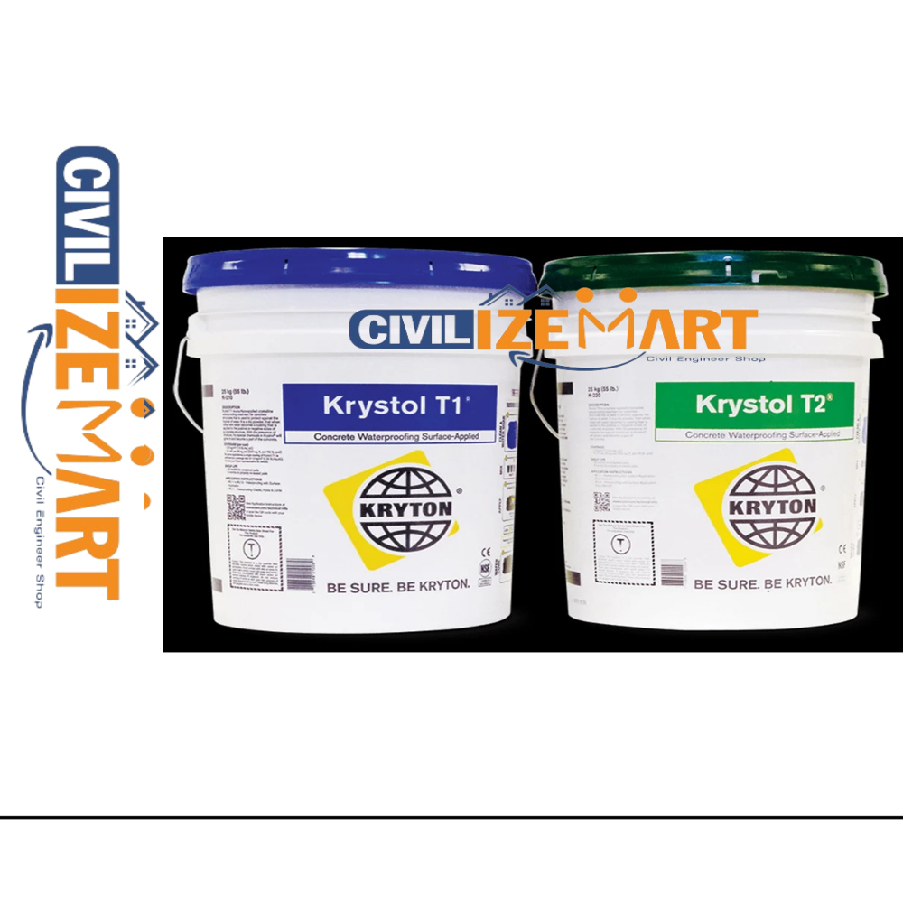 KRYSTOL T1 & T2 WATERPROOFING SYSTEM