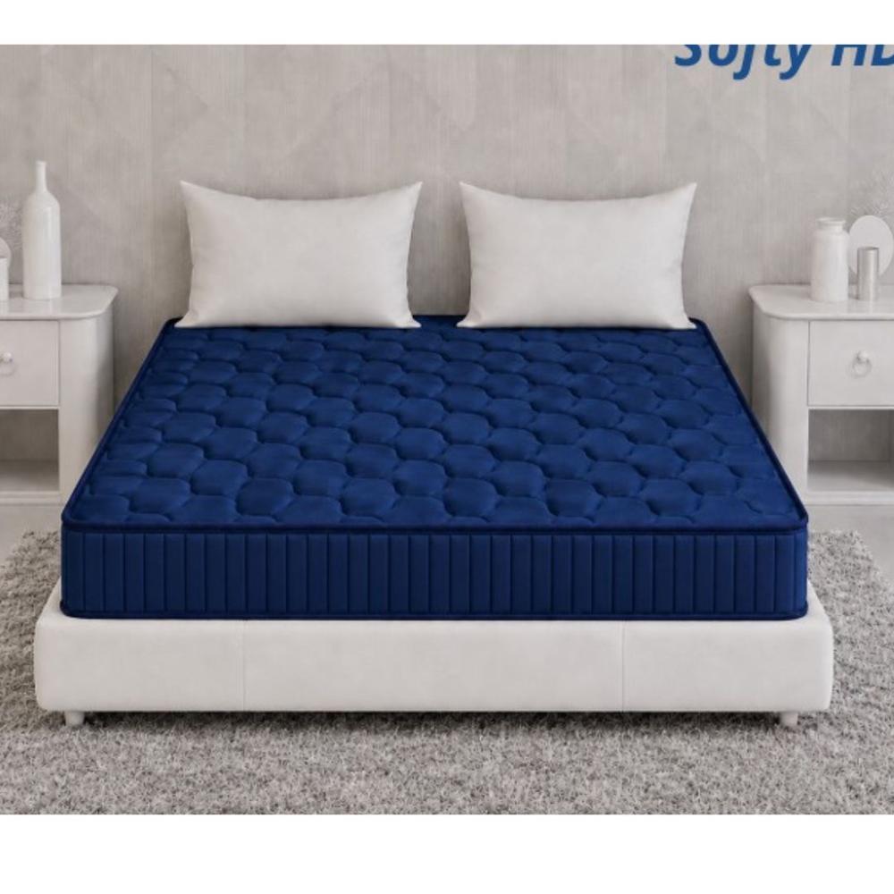Alovira Plus Mattress - Color: White & Blue