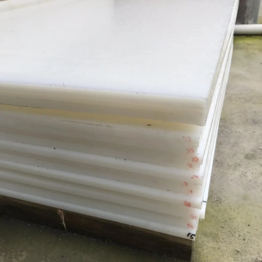 6mm Delrin Sheet - Color: White & Black