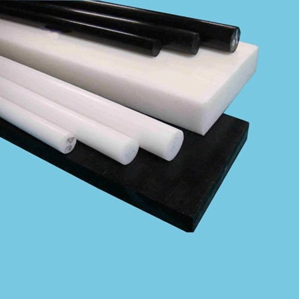 6mm Delrin Sheet - Color: White & Black