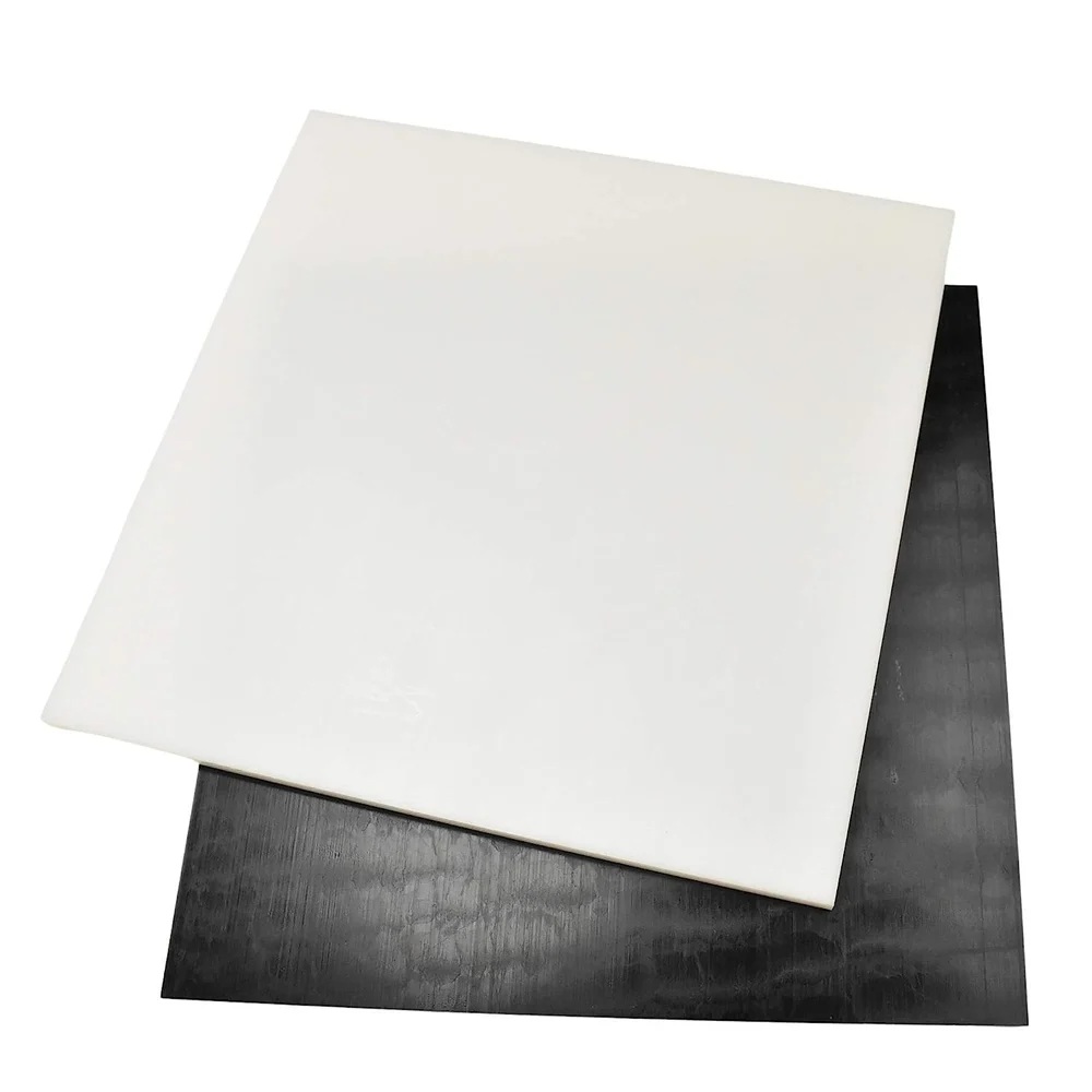 6mm Delrin Sheet - Color: White & Black