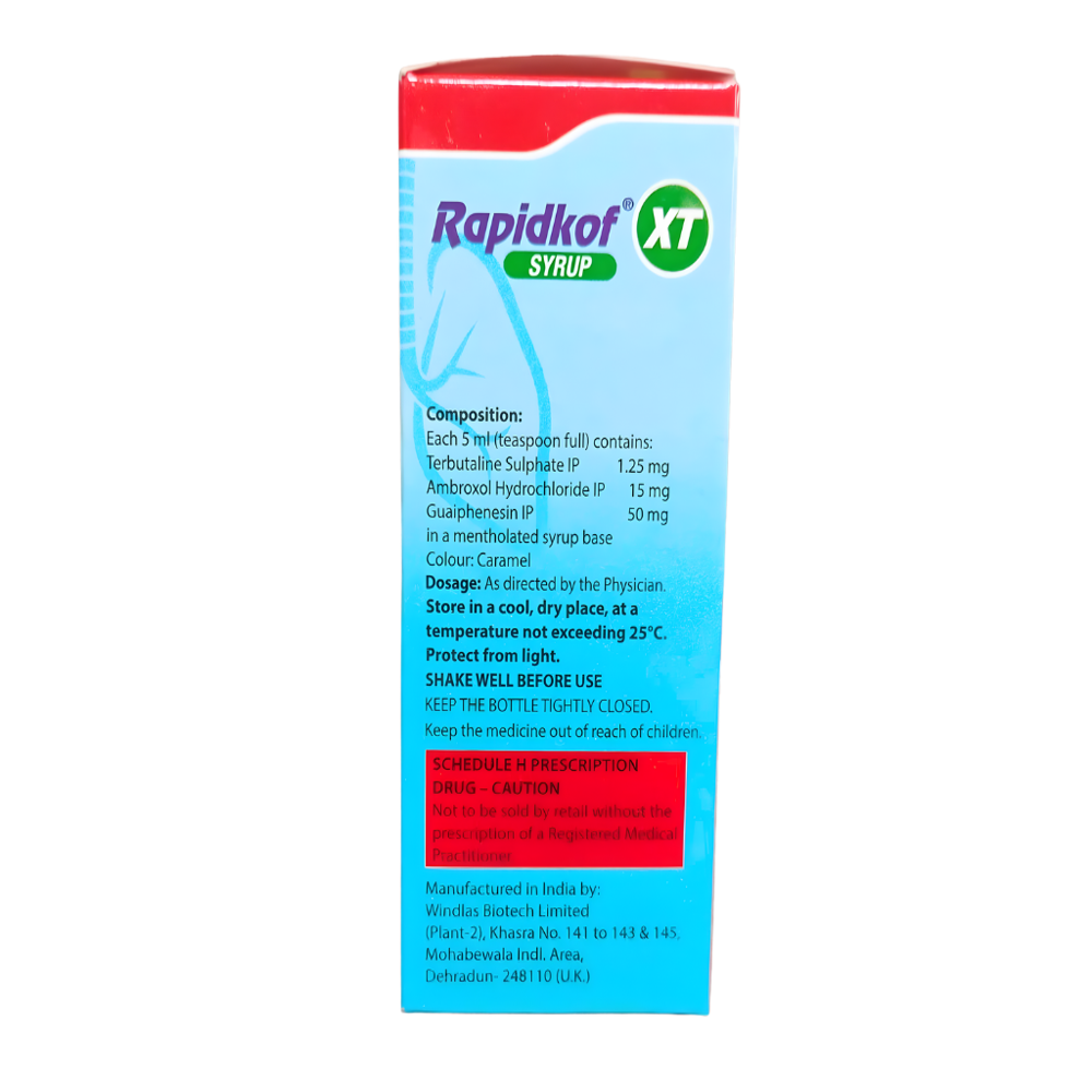 Terbutaline Sulphate,Ambroxol Hydrochloride And Guaiphenesin Syrup